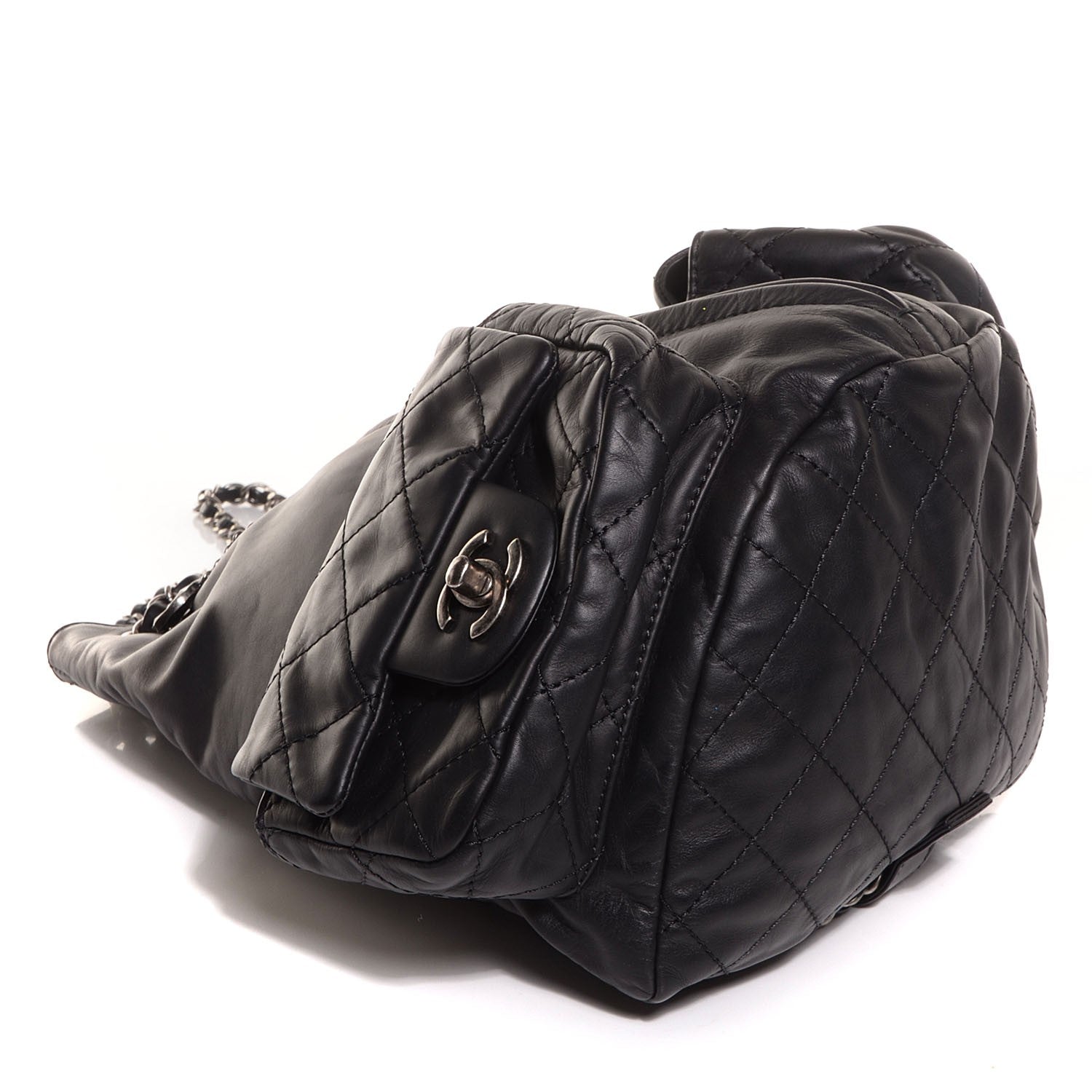 Chanel Calfskin Large Backpack Is Back Black 4 of 8