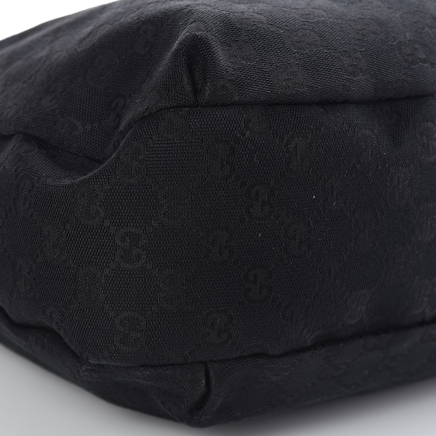 Gucci Monogram Large New Ladies Web Hobo Black 9 of 10
