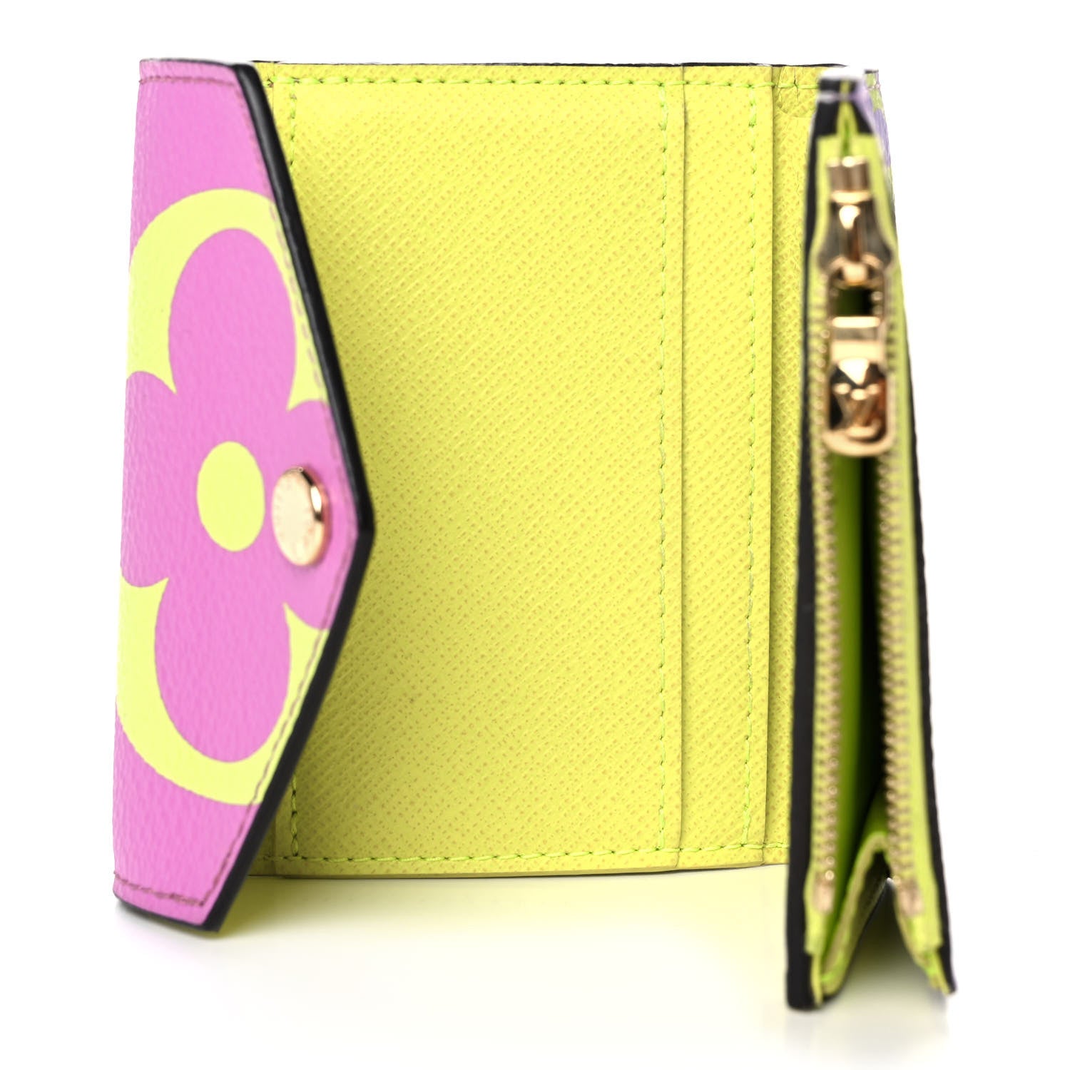 Louis Vuitton Monogram Giant Zoe Wallet Pink Lilac 5 of 9