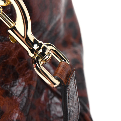 Mulberry Shiny Leopard Oversized Alexa Dark Oak 21 of 24