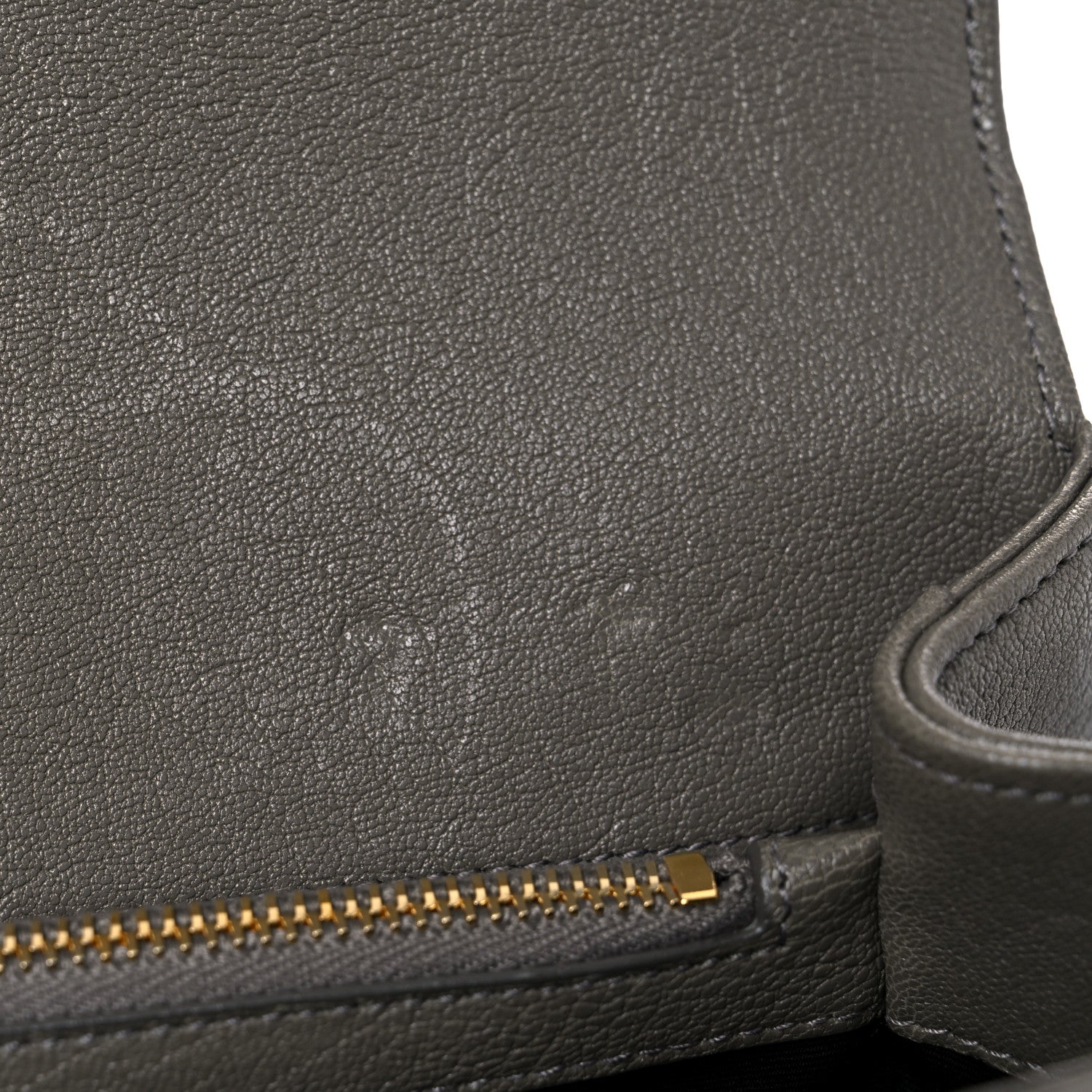 Saint Laurent Sheepskin Matelasse Chevron Monogram Medium College Bag Light Coal 10 of 11