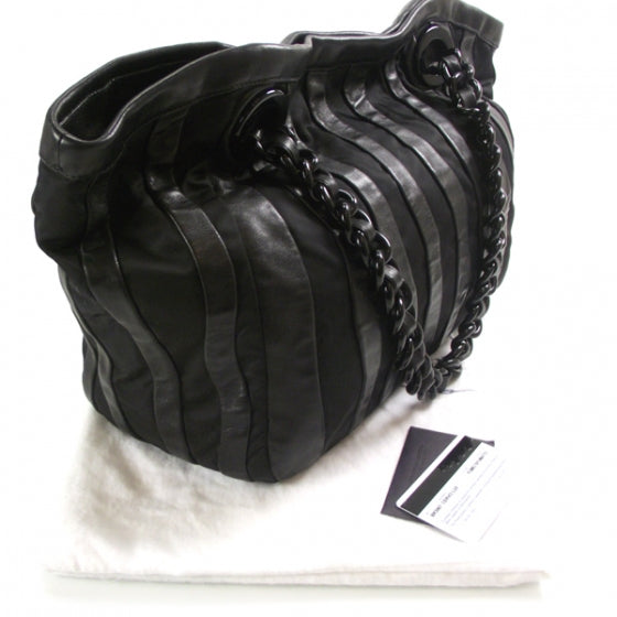 Prada Tessuto Nappa Mordore Tote Black 3 of 12