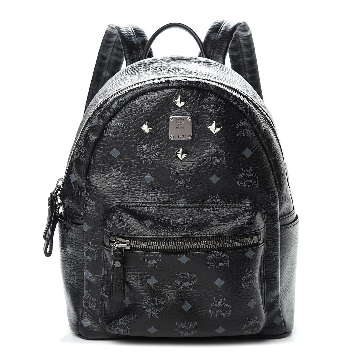 Visetos Studded Small Stark Backpack Black