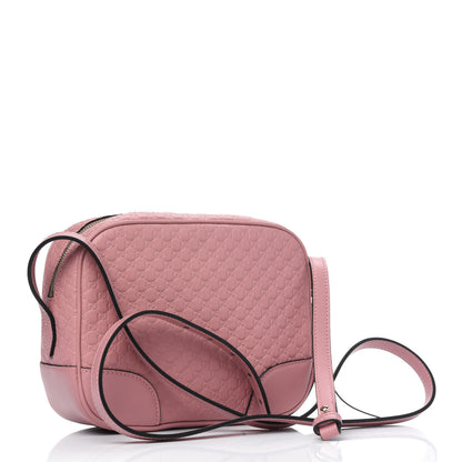 Gucci Soft Microguccissima Mini Bree Messenger Bag Soft Pink 2 of 5