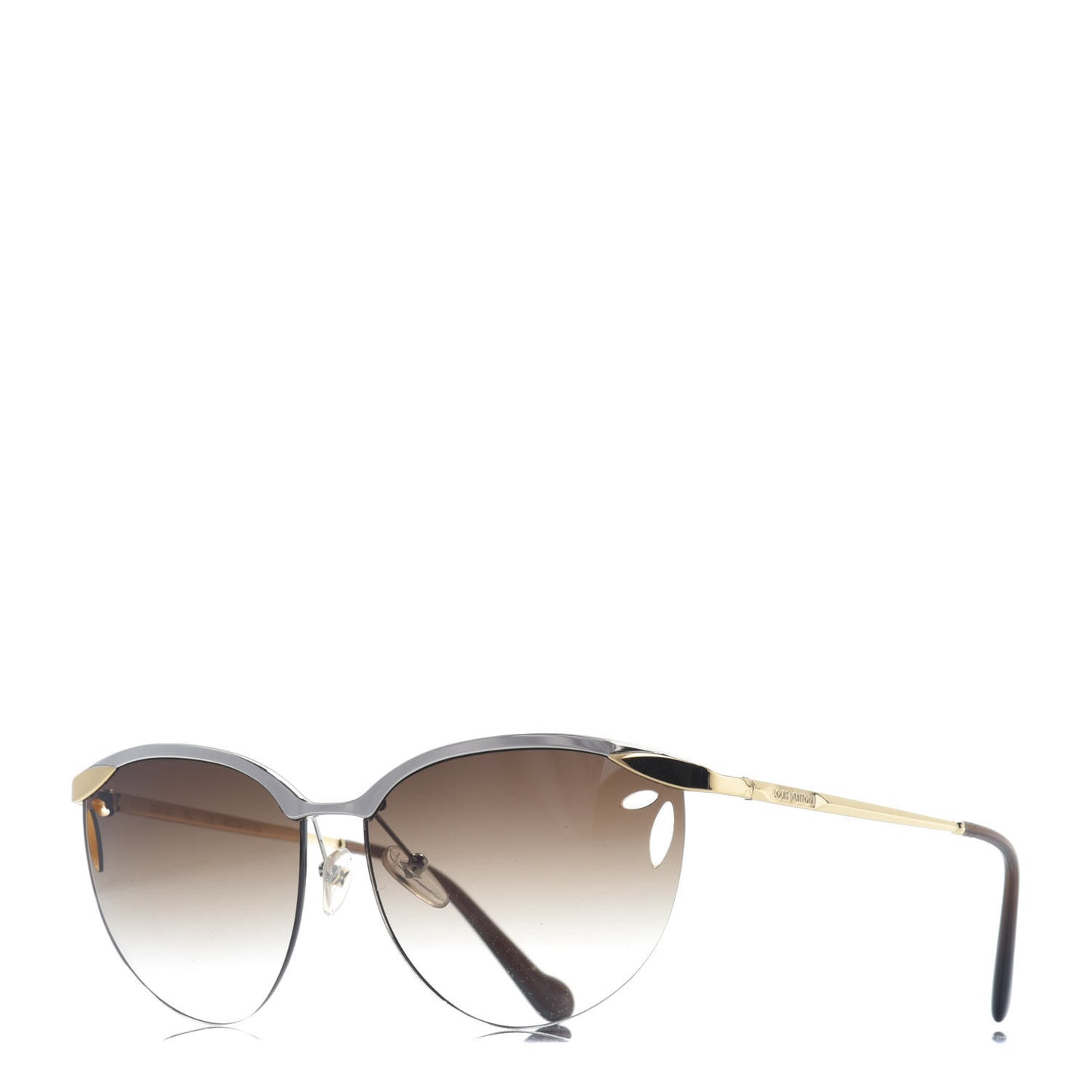 Lila Pilot Sunglasses Z0810U Brown Glitter