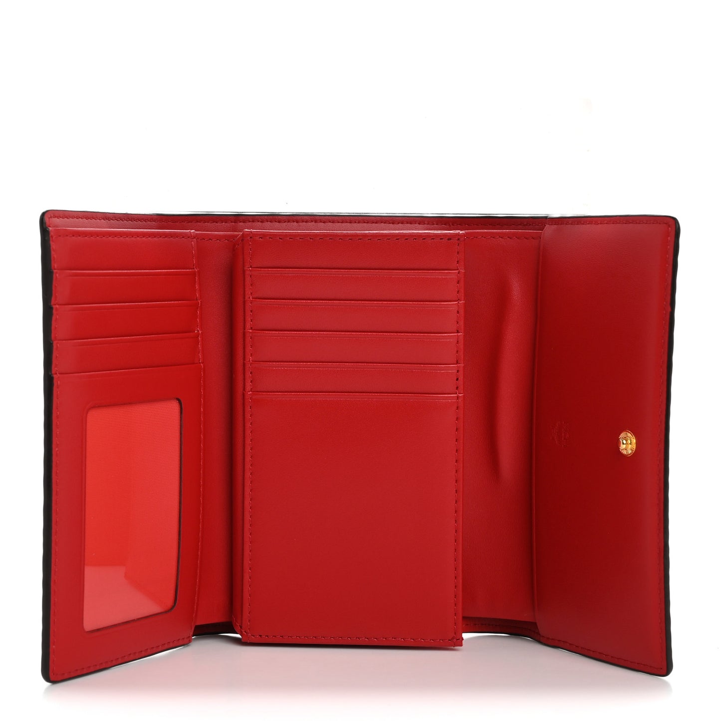 Visetos Tri-Fold Wallet Cognac