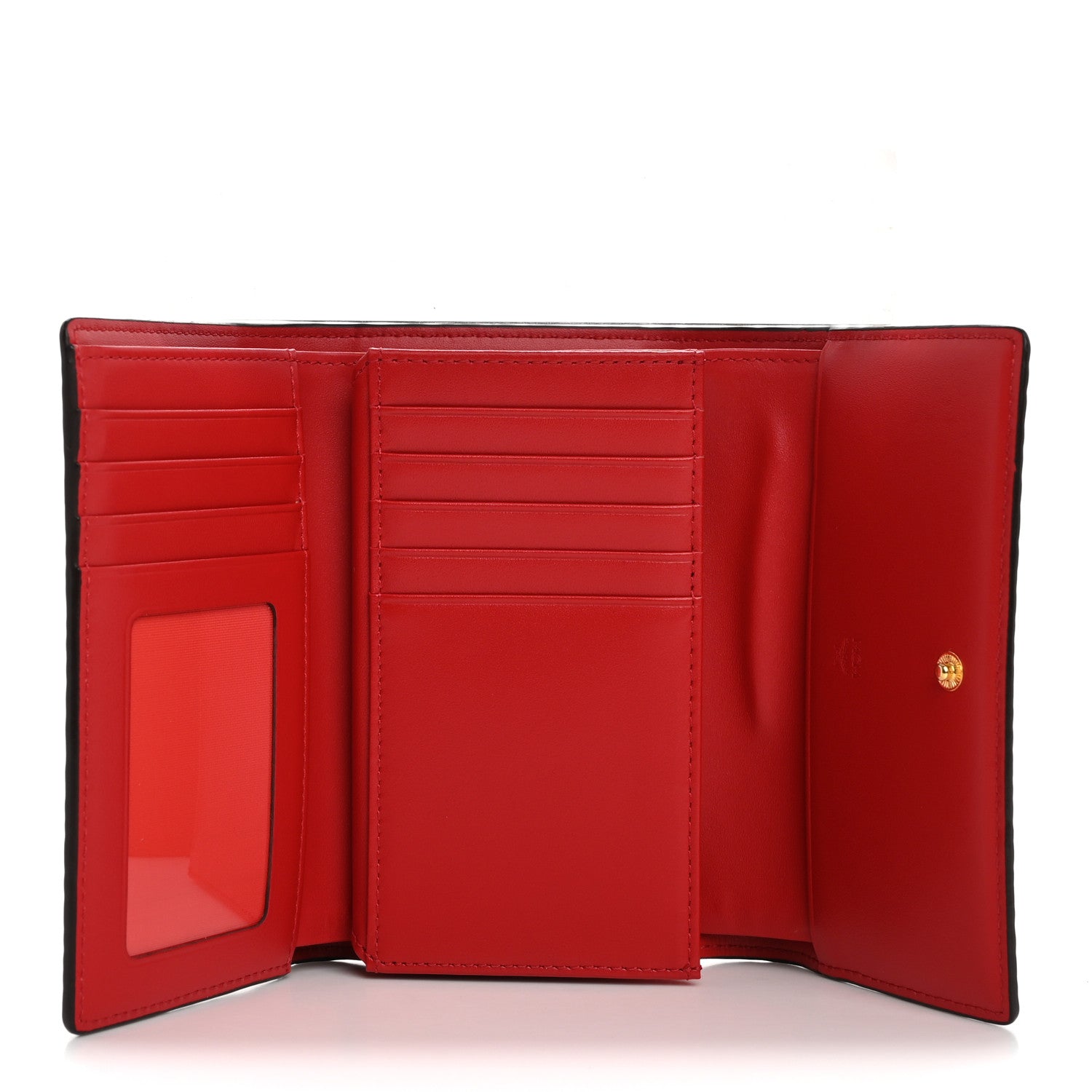 MCM Visetos Tri-Fold Wallet Cognac 5 of 10