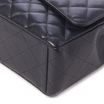 Chanel Caviar Quilted Maxi Double Flap Black 5 of 10
