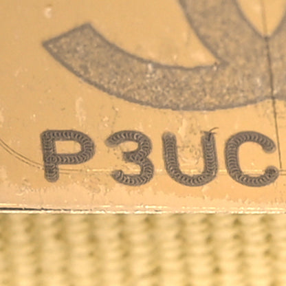 Chanel Caviar Quilted Wallet on Chain WOC Light Yellow 8 of 12