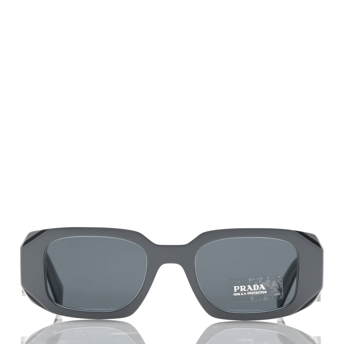 Acetate Symbole Sunglasses SPR 17W Dark Grey