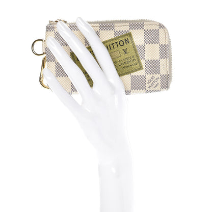 Louis Vuitton Damier Azur Complice Trunks and Bags Key Pouch 2 of 17