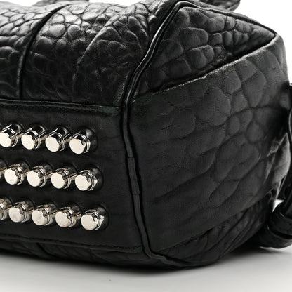 Alexander Wang Pebbled Lambskin Mini Rockie Black Rhodium Hardware 10 of 14