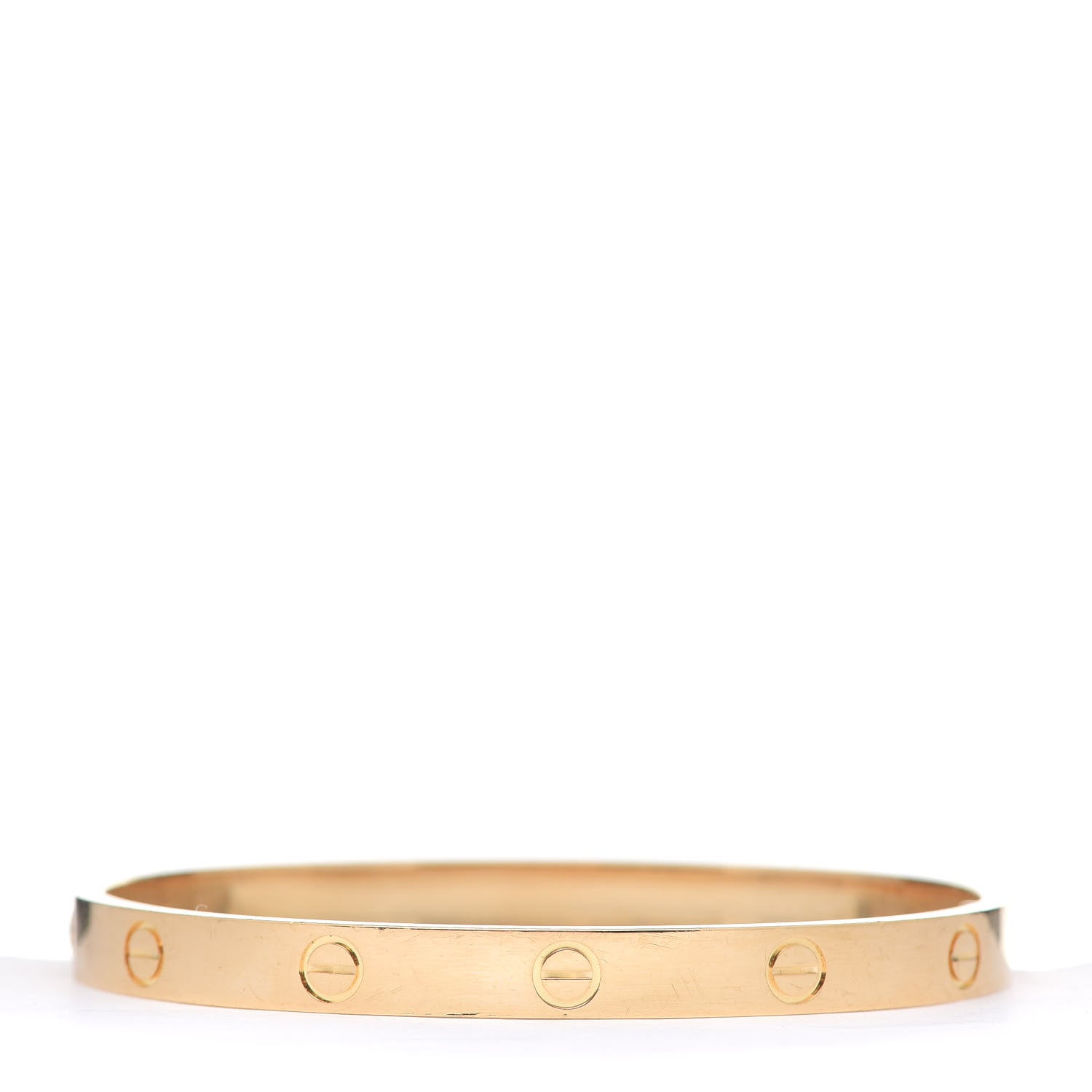 Cartier 18K Yellow Gold LOVE Bracelet 18 3 of 7