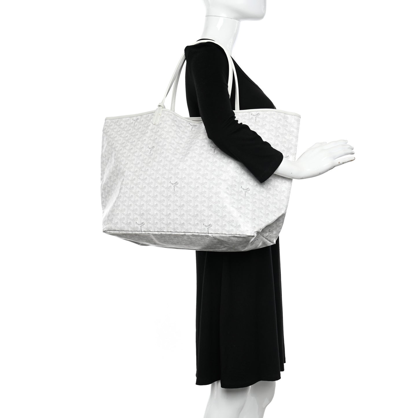 Goyardine Saint Louis GM White