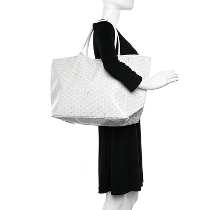 Goyard Goyardine Saint Louis GM White 2 of 12