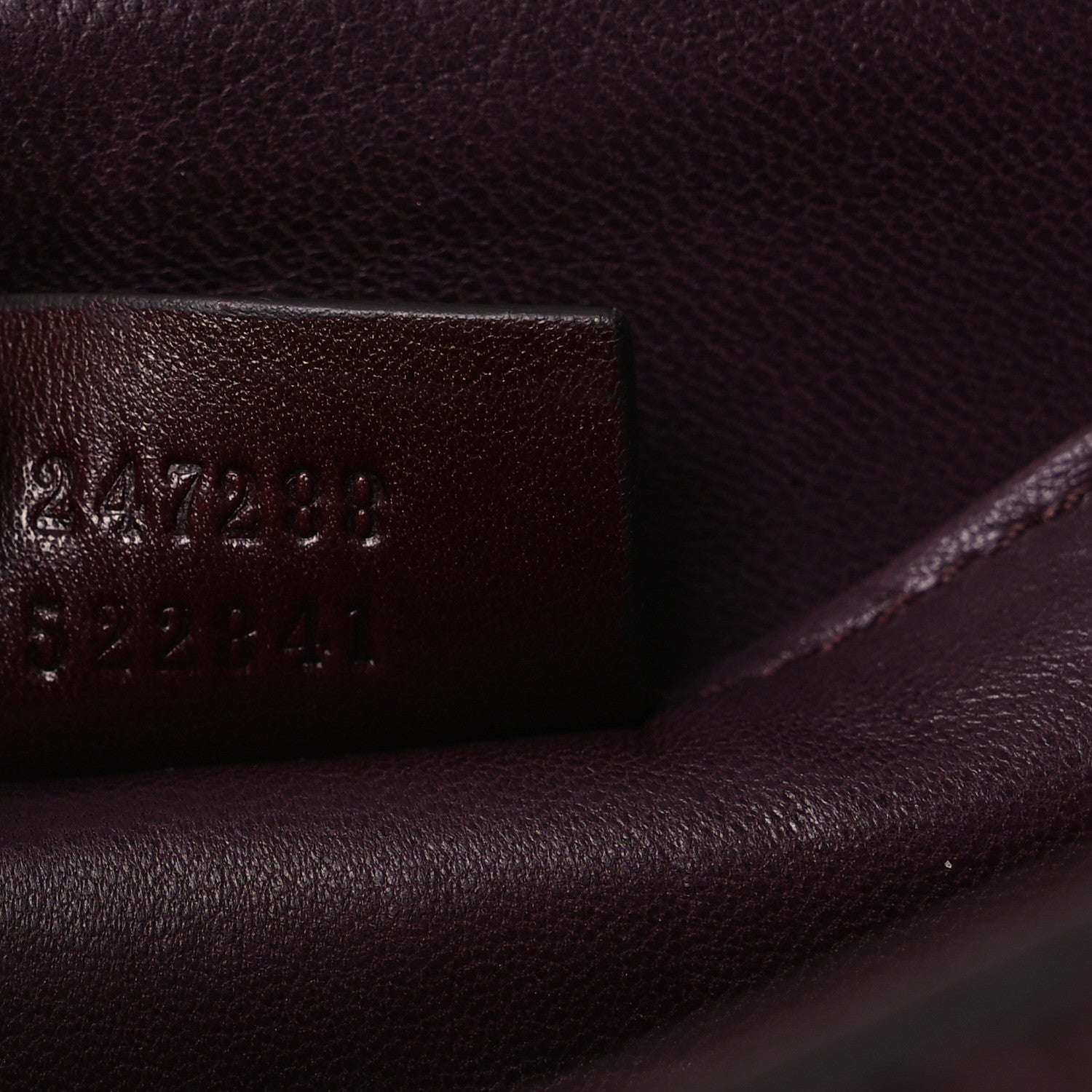 Gucci Snakeskin G Night Clutch Burgundy Black 7 of 10