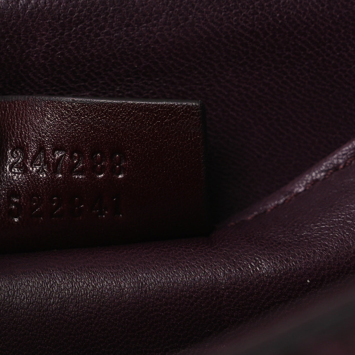 Gucci Snakeskin G Night Clutch  Burgundy Black 7 of 10