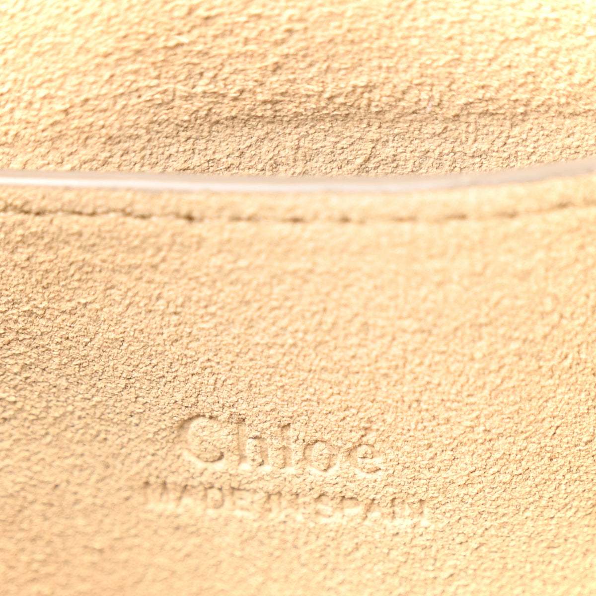 Suede Calfskin Small Faye Shoulder Bag Motty Grey