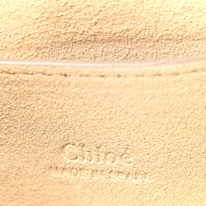 Chloe Suede Calfskin Small Faye Shoulder Bag Motty Grey 5 of 9