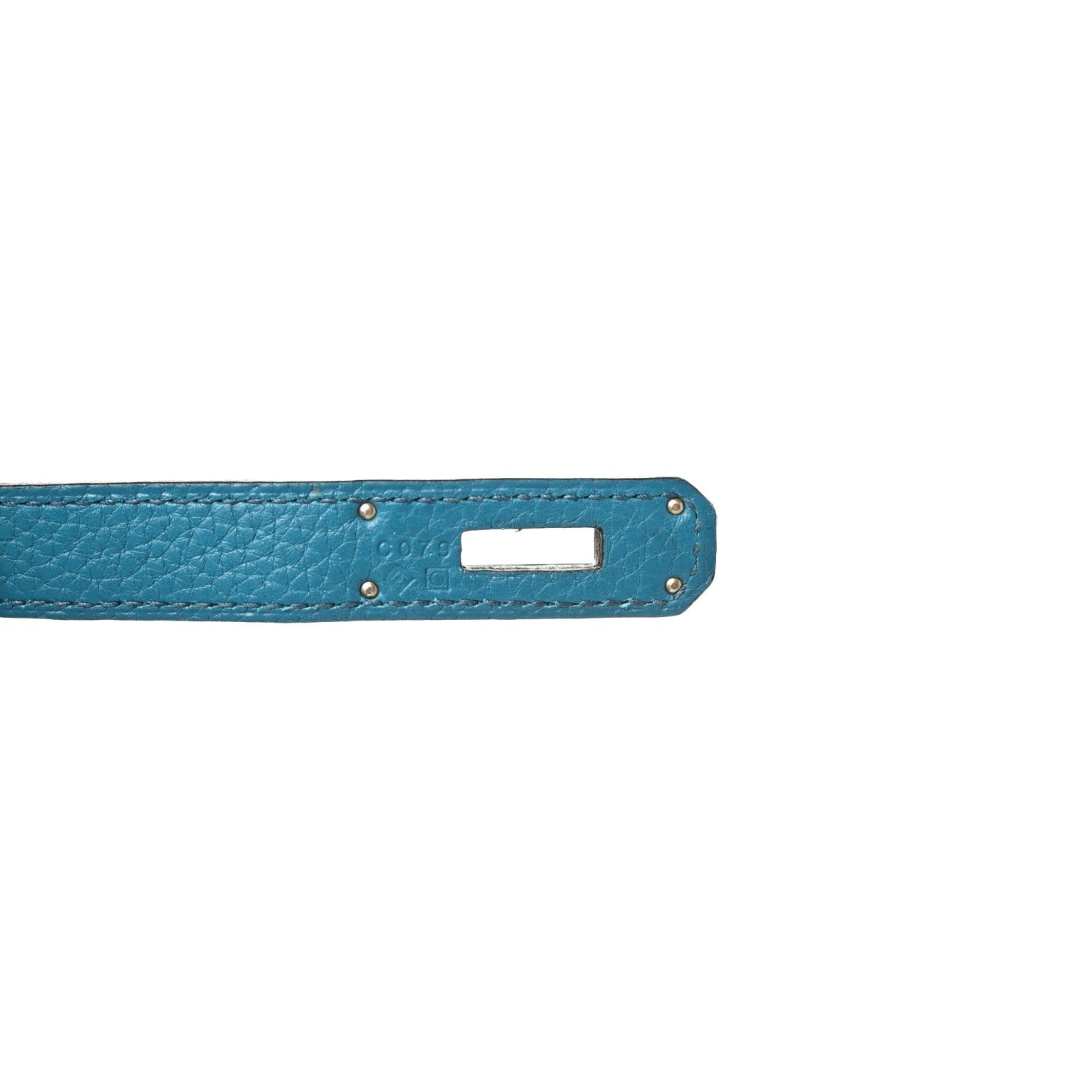 Hermes Taurillon Clemence Kelly Retourne 35 Bleu Izmir 10 of 11