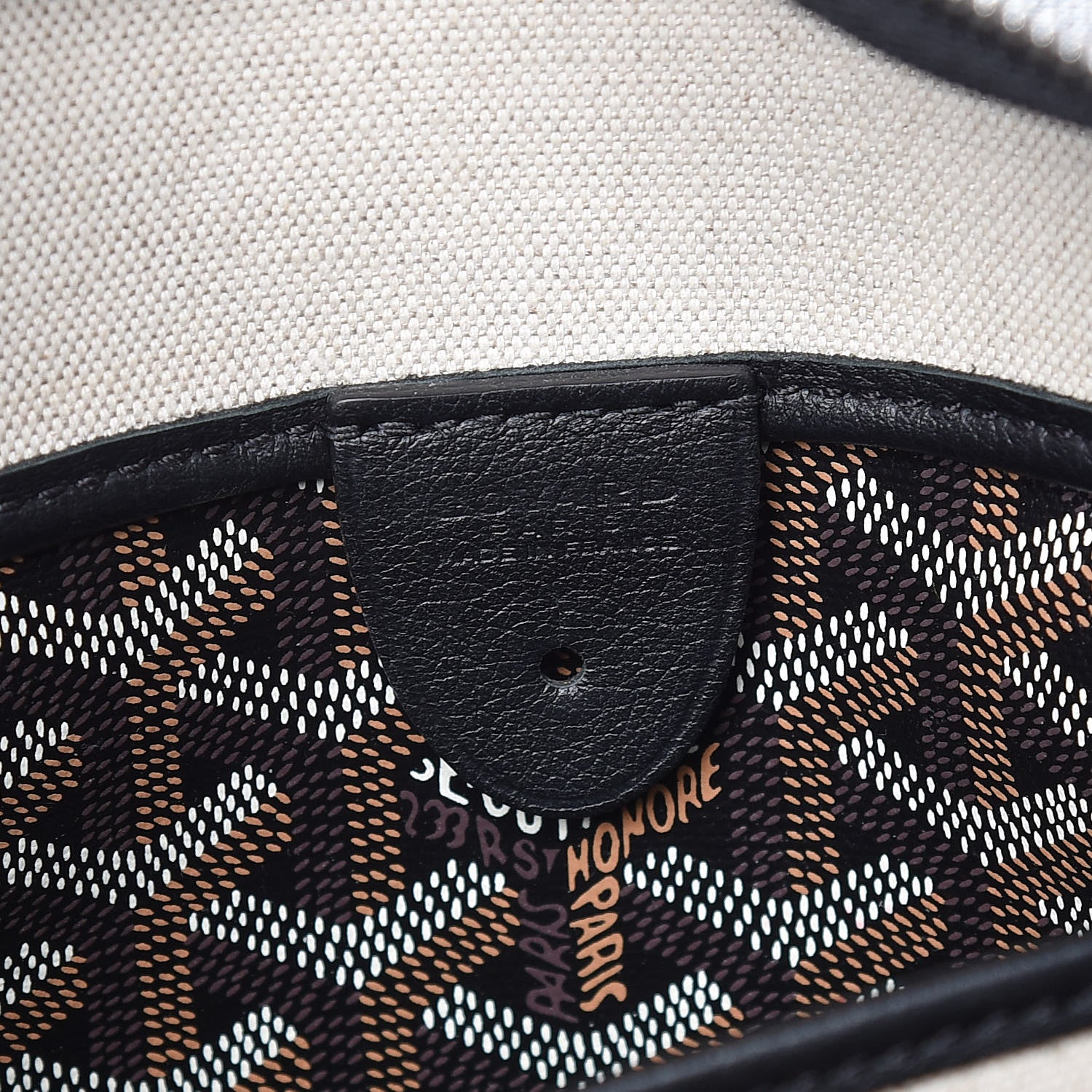 Goyard Goyardine Artois MM Black 6 of 16