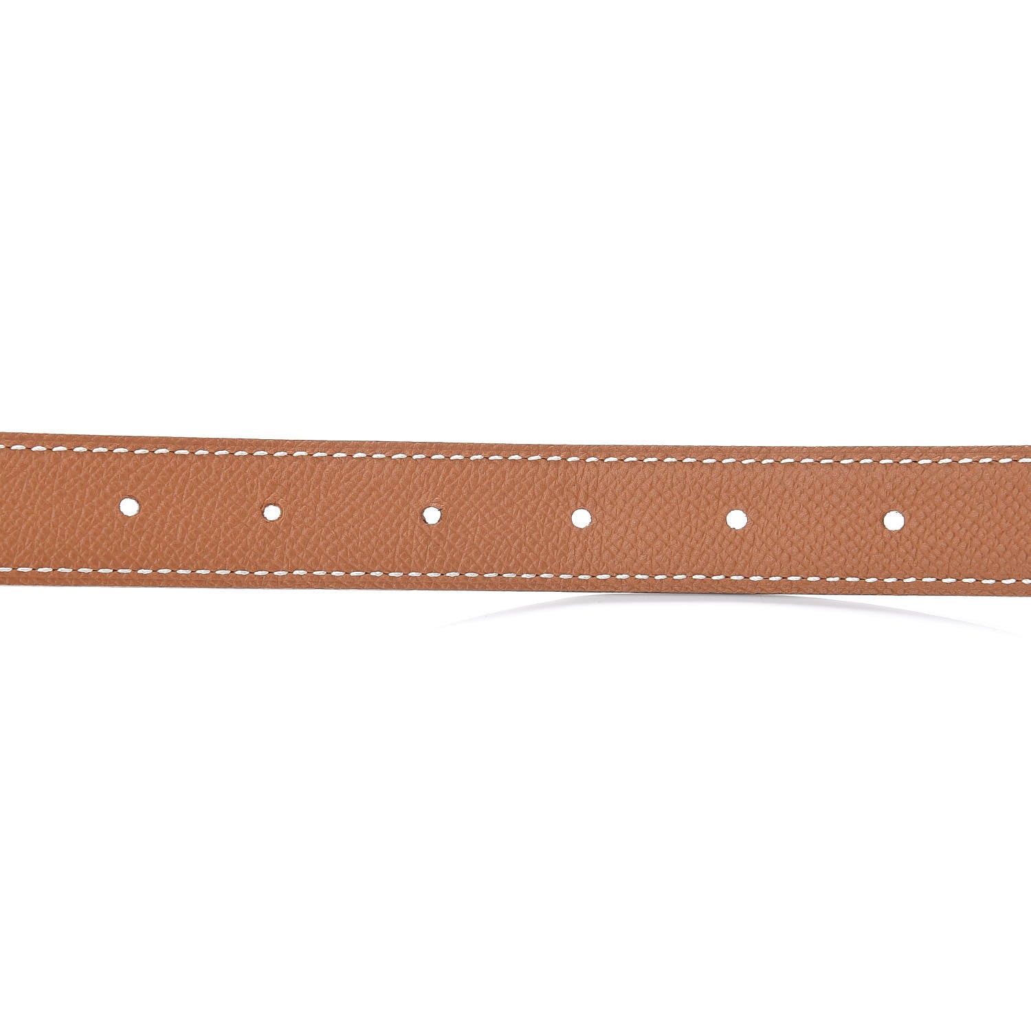 Hermes Epsom Swift 24mm Mors Belt 85 Gold Black 7 of 8