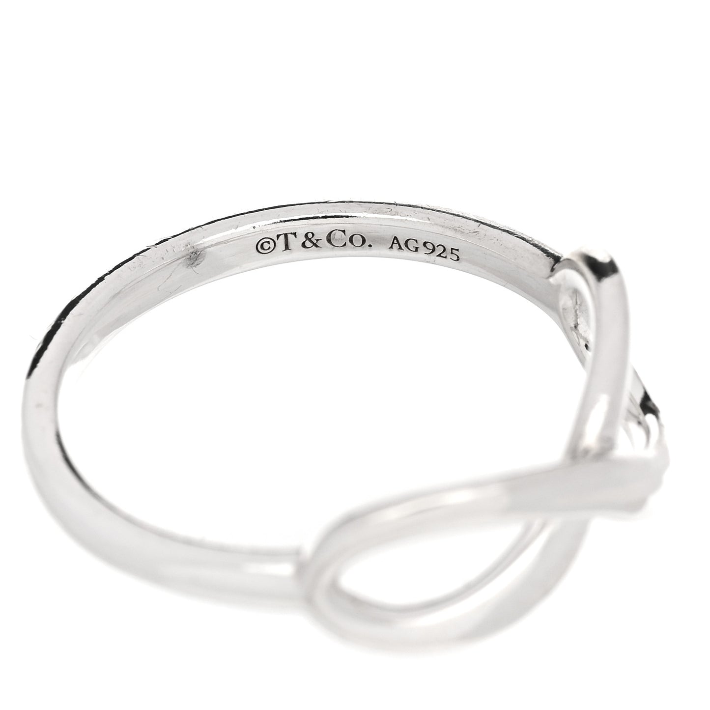 Sterling Silver Infinity Ring 51 5.75