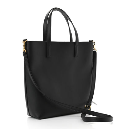 Saint Laurent Calfskin Toy Shopping Tote Black 3 of 10