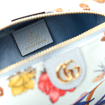 Gucci Canvas Flora GG Marmont Pouch Cosmetic Case Multicolor 6 of 8