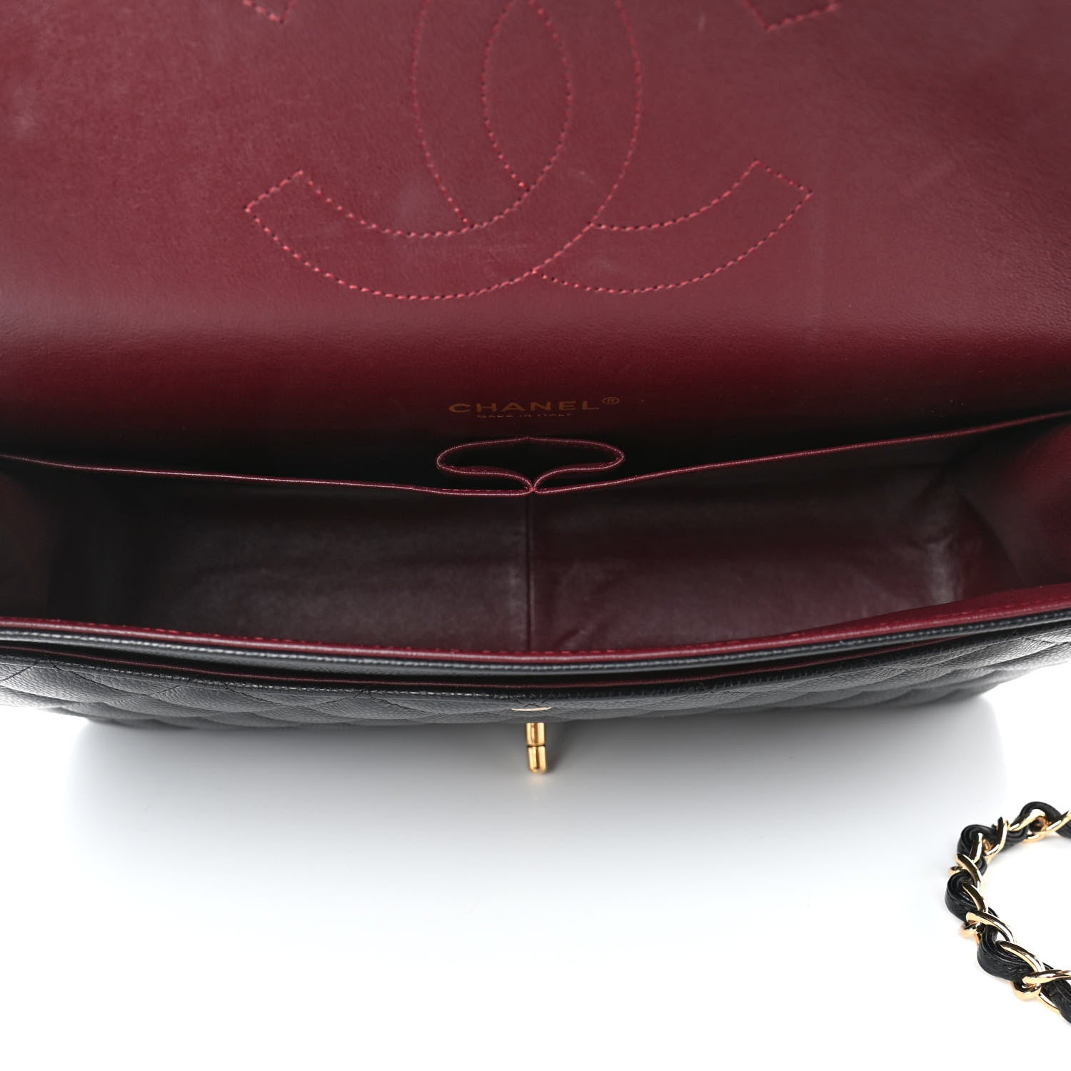 Chanel Caviar Quilted Maxi Double Flap Black 4 of 12