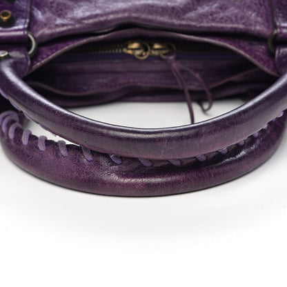 Balenciaga Agneau Classic Hardware City Raisin 10 of 18