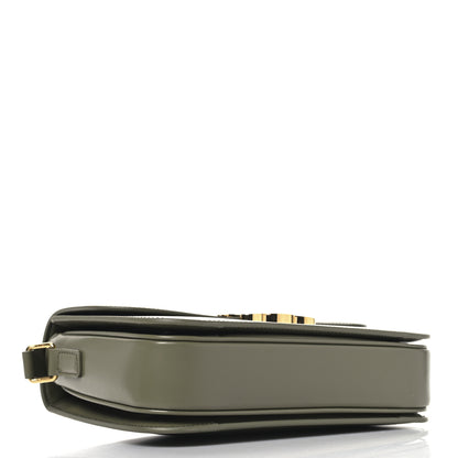Celine Shiny Calfskin Medium Triomphe Soft Khaki 4 of 11