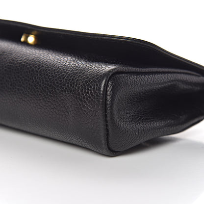 Chanel Caviar Timeless CC Flap Pouch Black 13 of 13