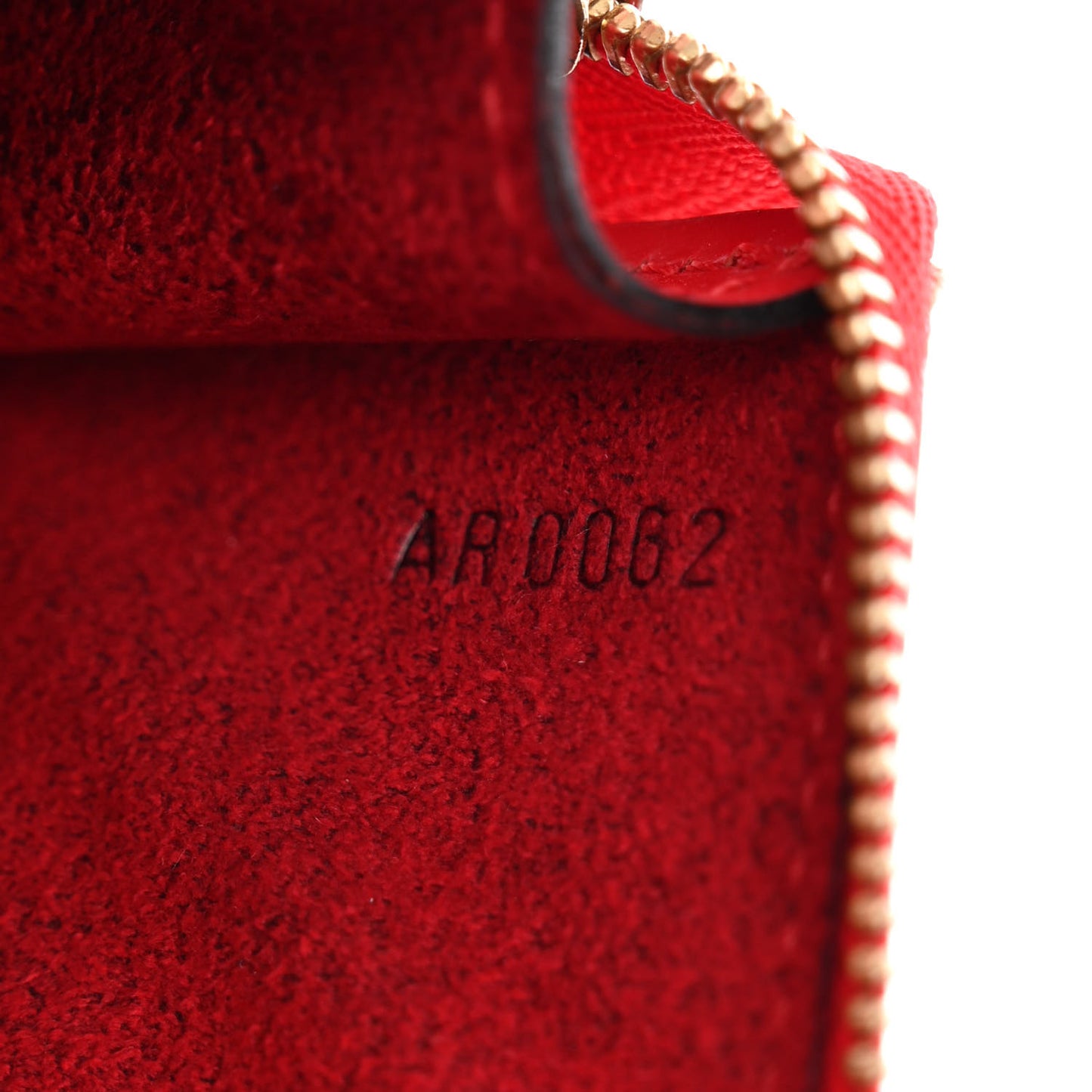 Epi Pochette Accessories 24 Castillan Red