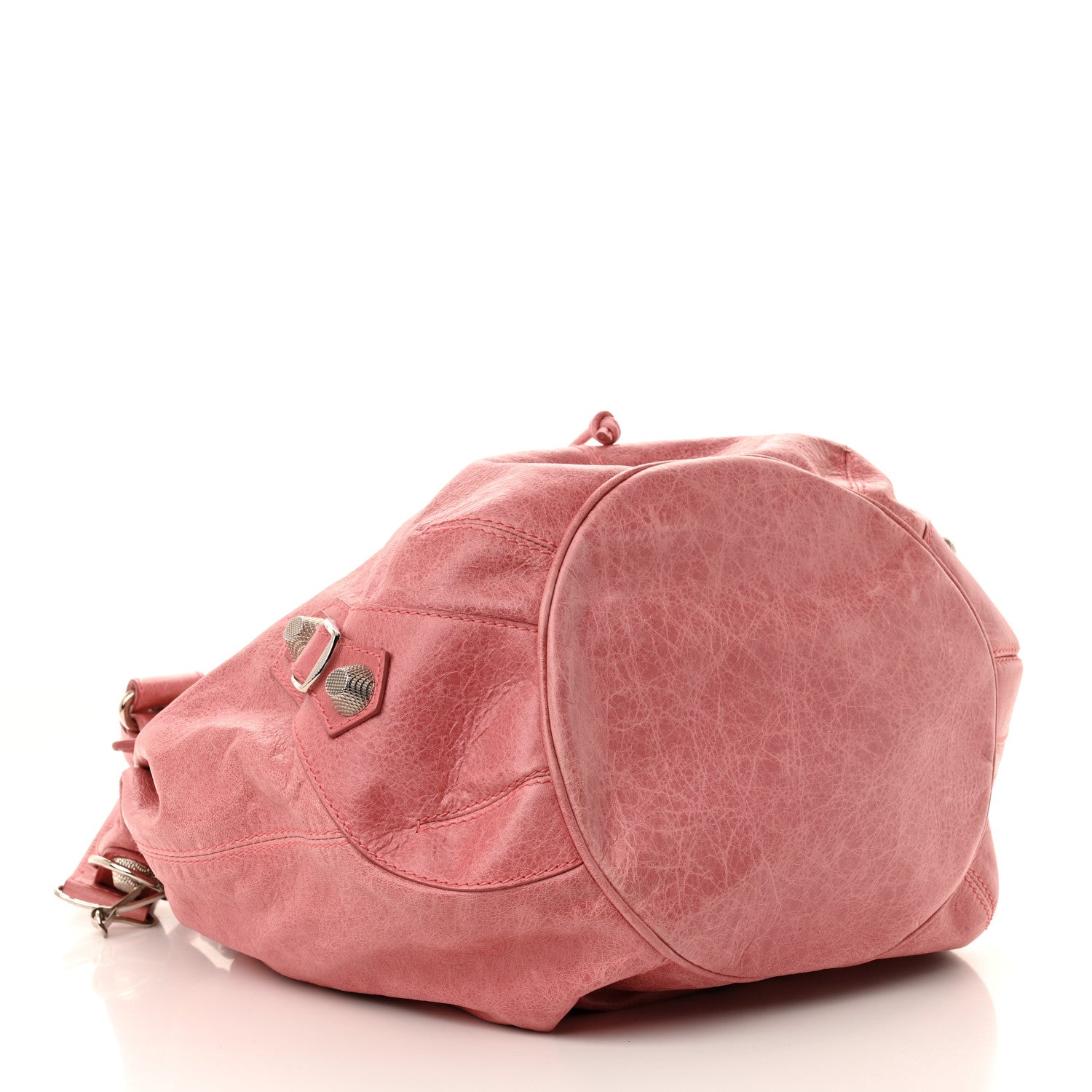 Balenciaga Agneau Giant 21 Silver Hardware Pompon Framboise 5 of 13