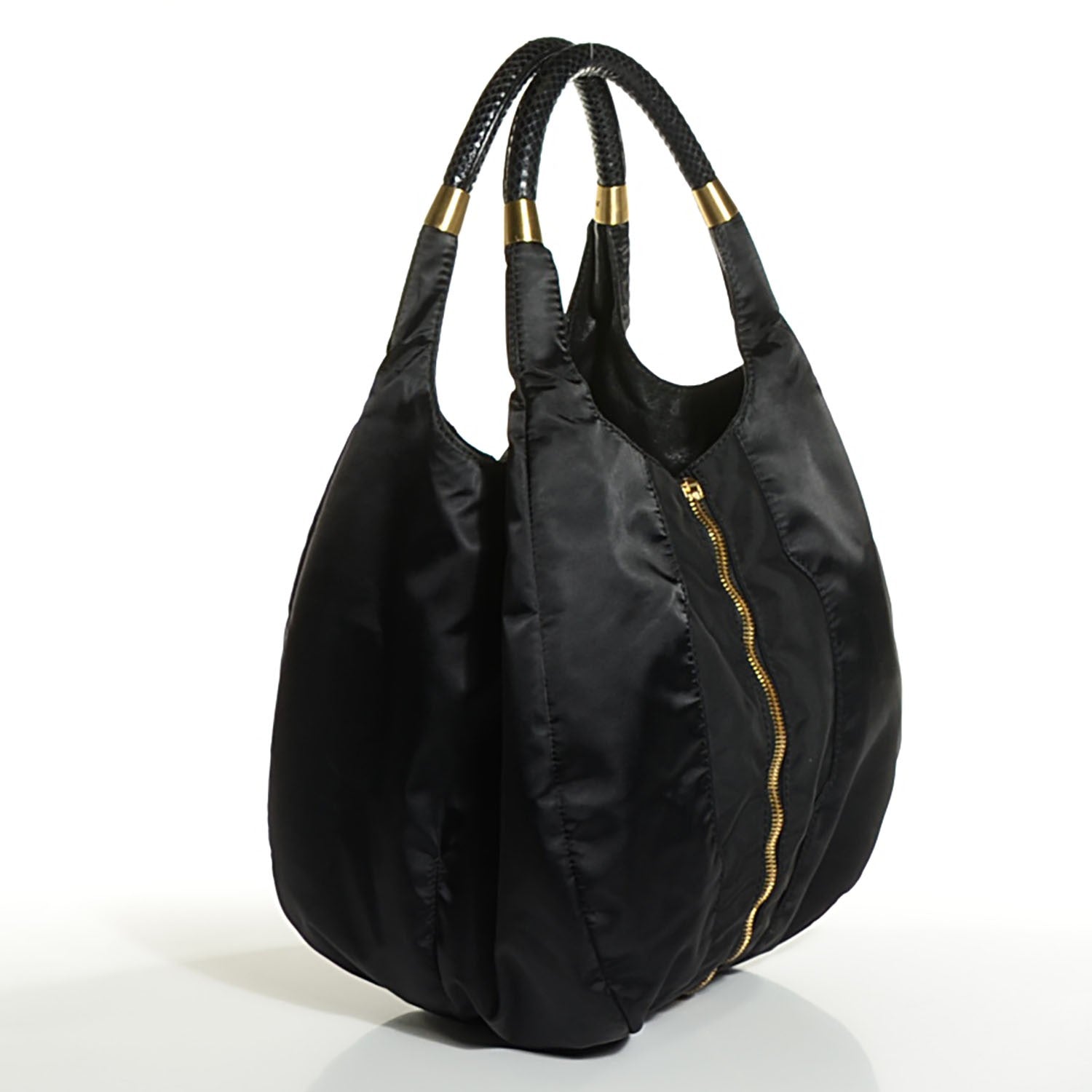 Jimmy Choo Nylon Mandah Tote Black 3 of 8