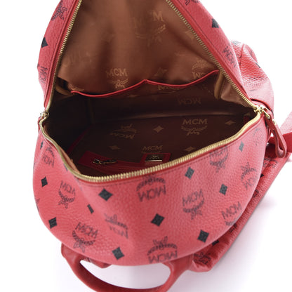 MCM Visetos Studded Small Stark London Olympic Backpack Corail 4 of 8