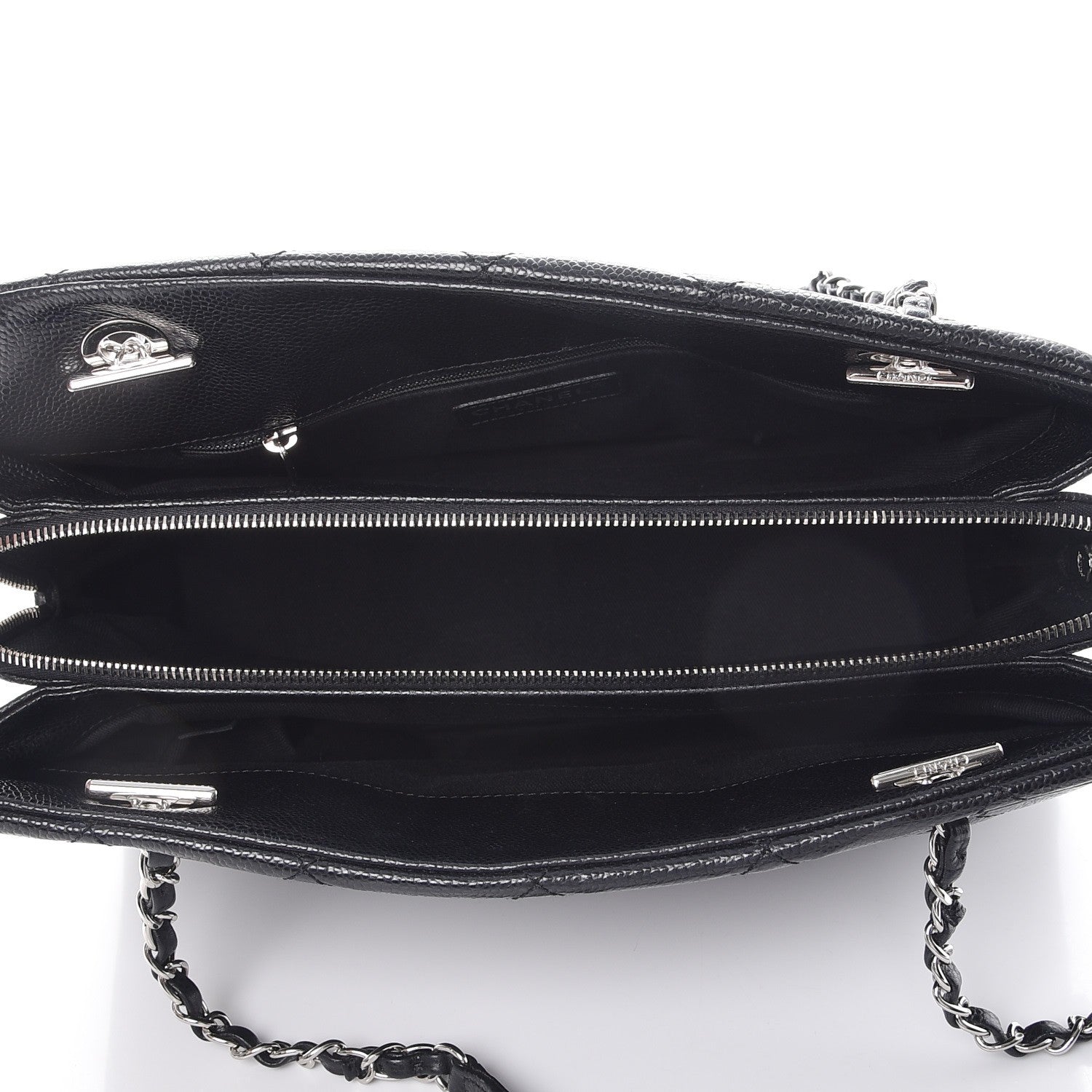 Chanel Caviar Quilted Timeless CC Tote Black 5 of 7
