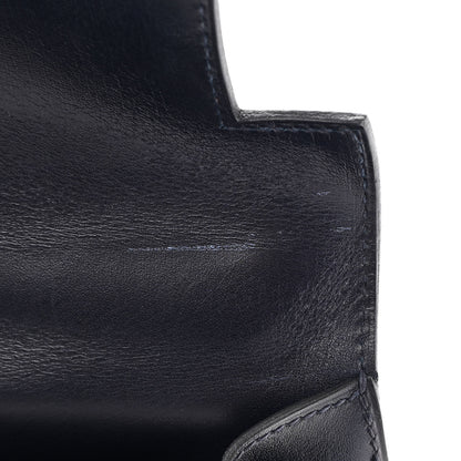 Hermes Box Kelly Sellier 28 Indigo 12 of 17