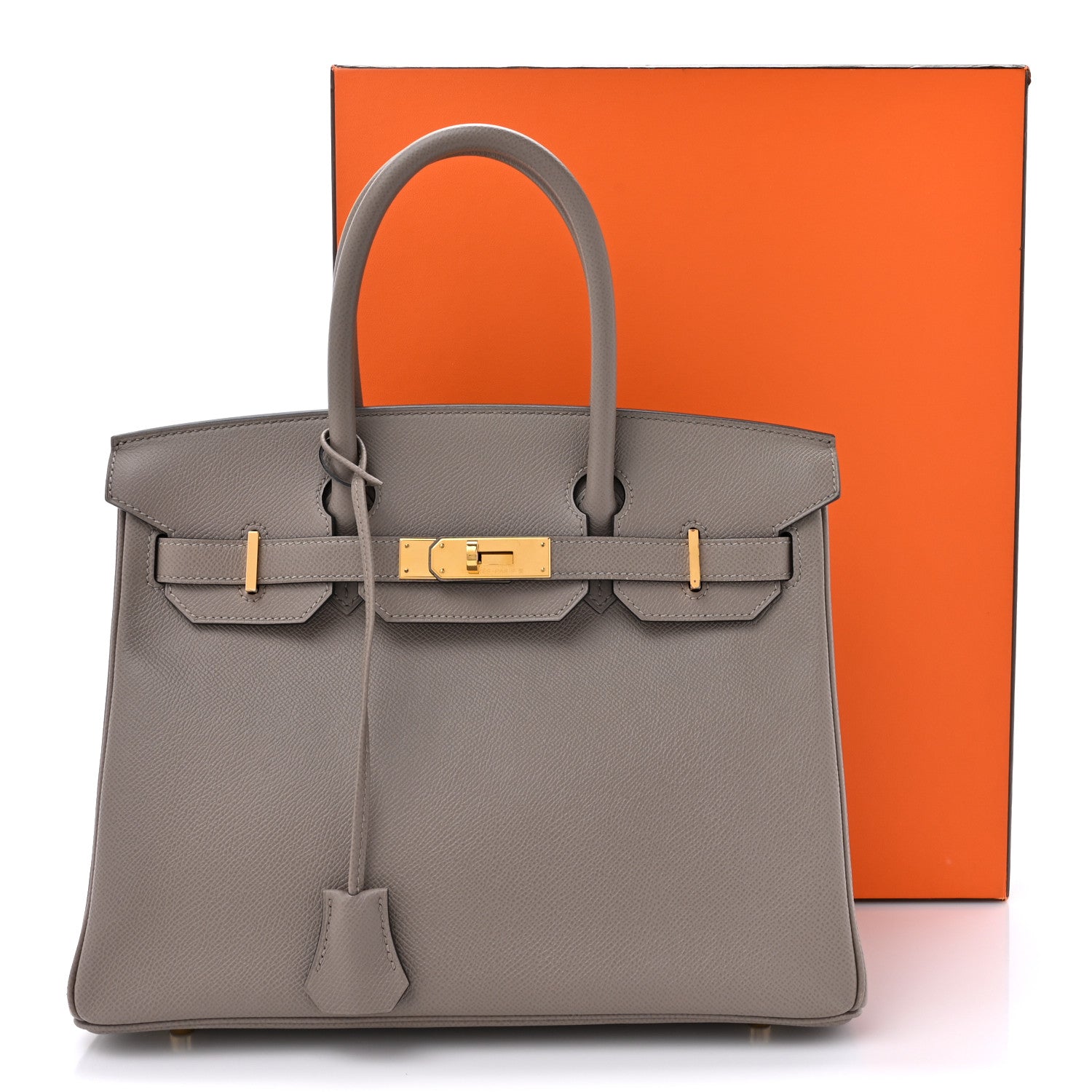 Hermes Epsom Birkin 30 Gris Asphalte 15 of 15