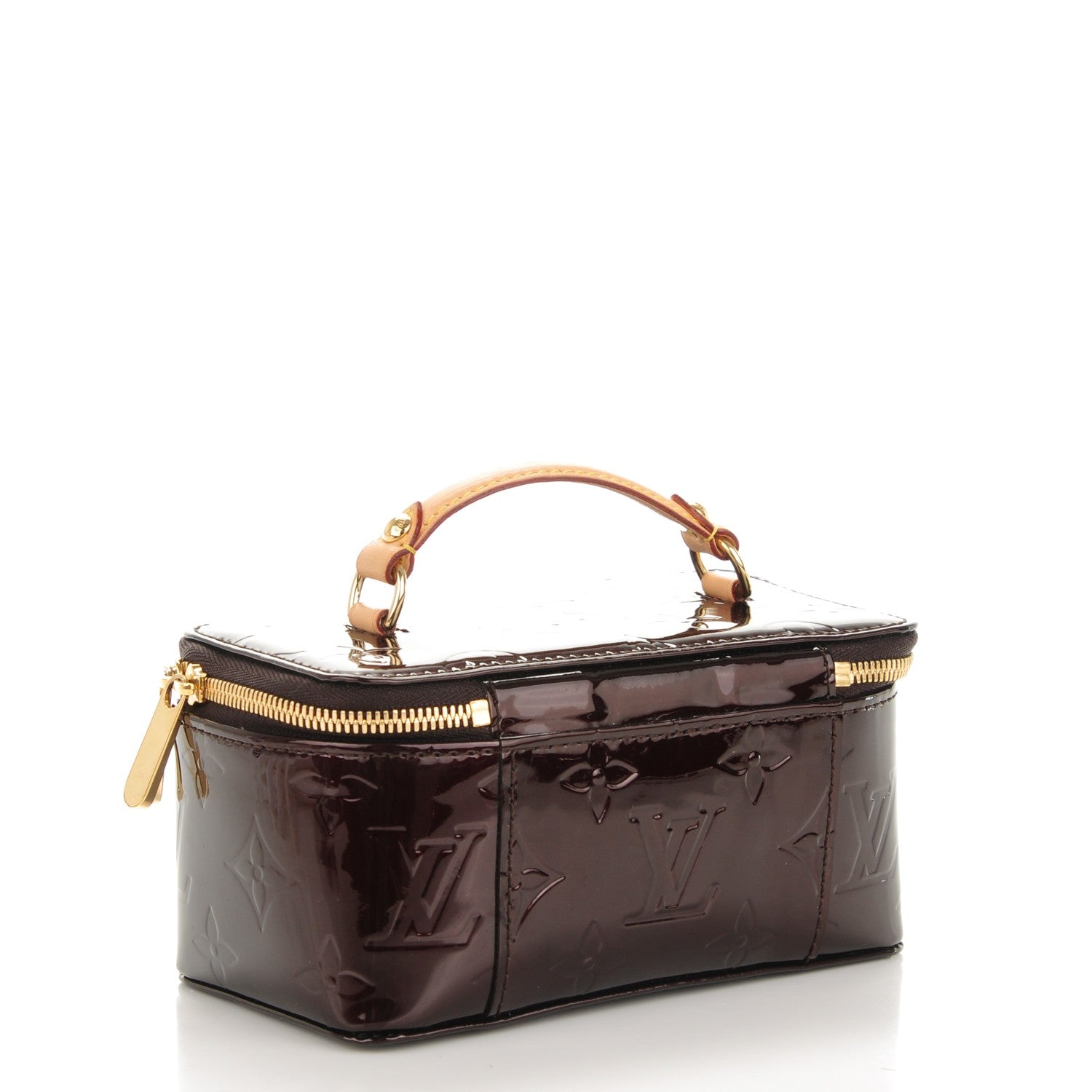 Louis Vuitton Vernis Vanity Jewel Case Amarante 2 of 12
