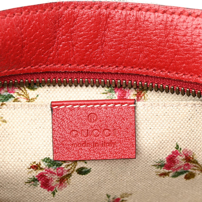 Gucci GG Supreme Monogram Web Neo Vintage Shoulder Bag Beige Red 6 of 10