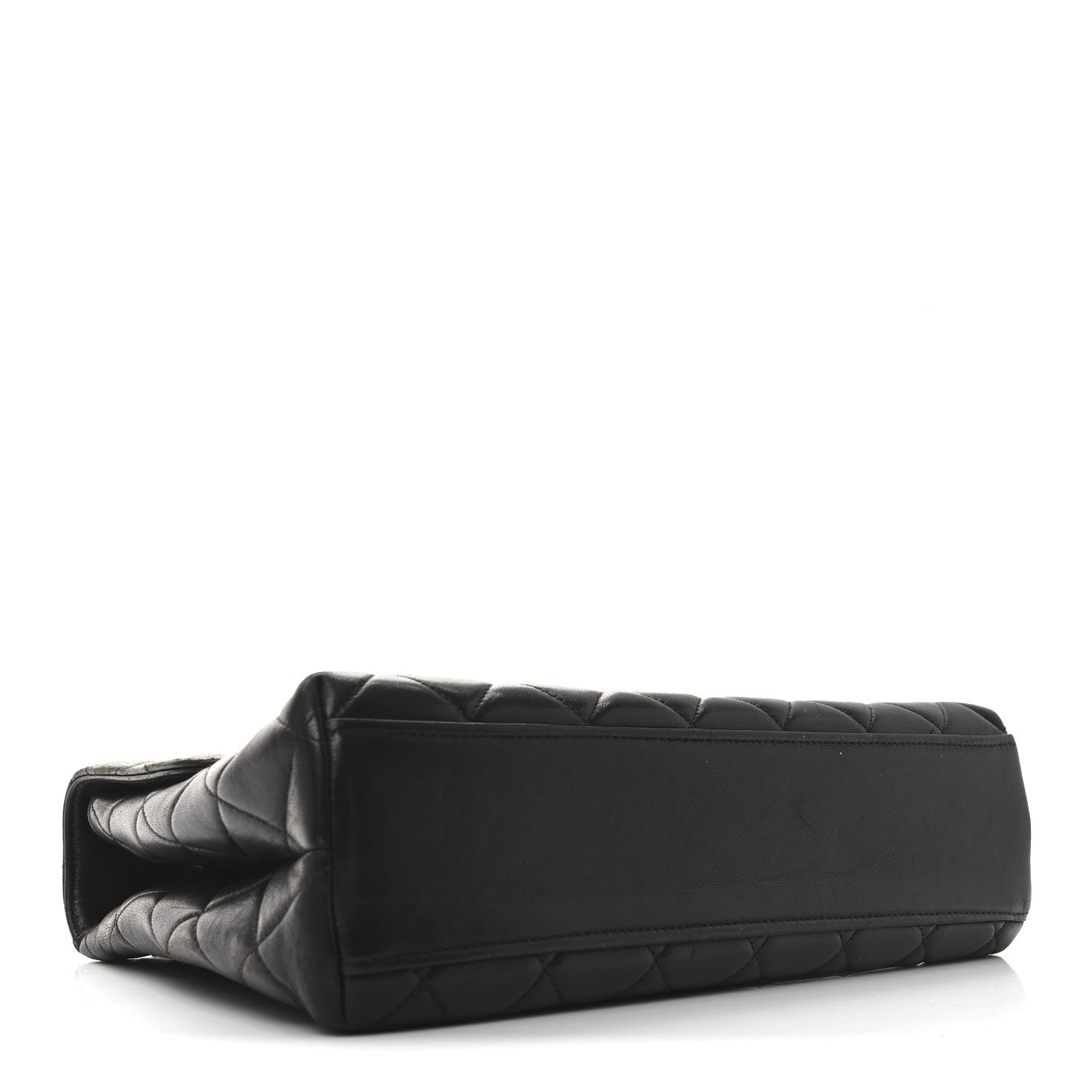 Chanel Lambskin Quilted Medium Kelly Flap Bag Black 4 of 10