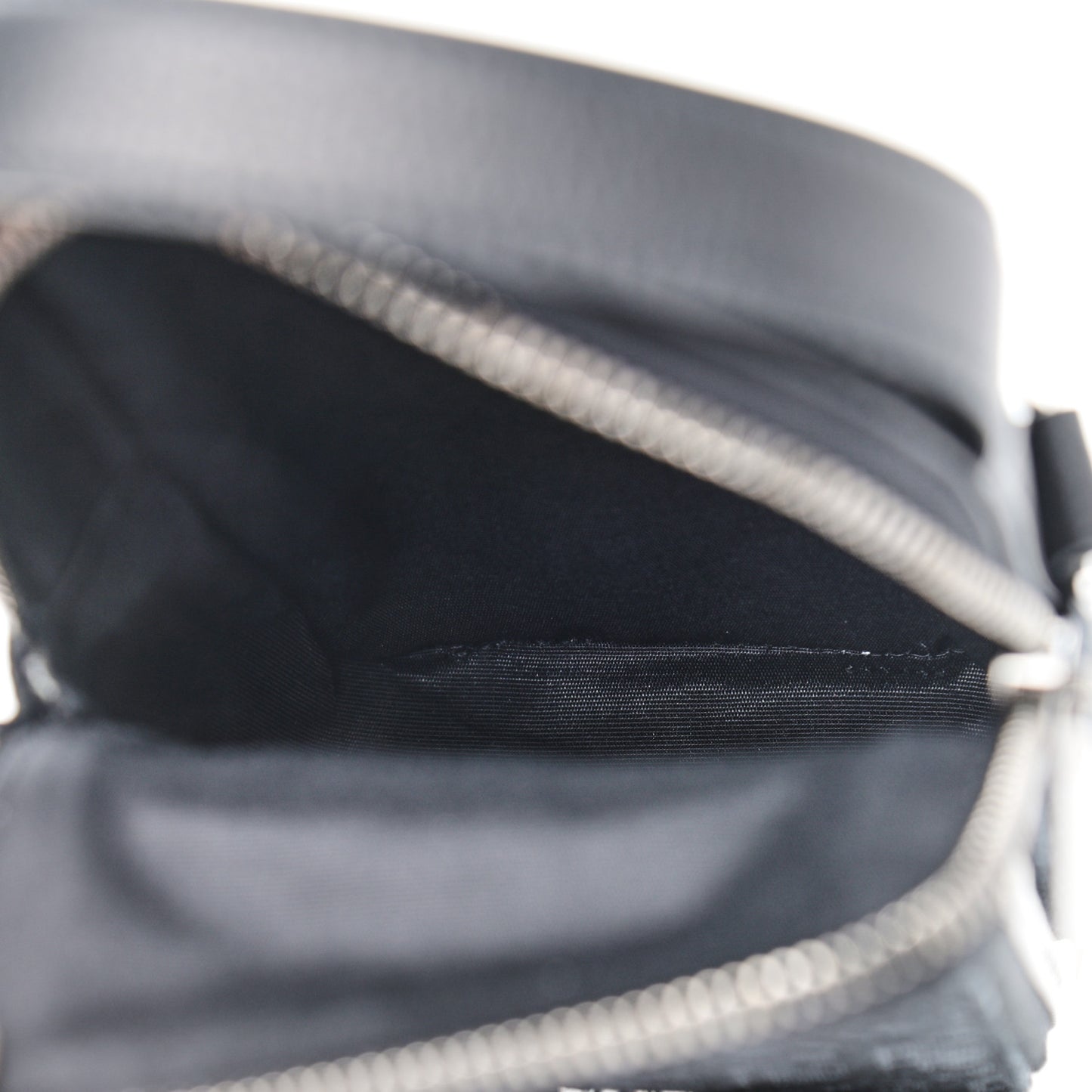 Oblique Crossbody Bag Black