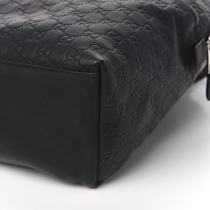 Gucci Guccissima Classic Backpack Black 8 of 11