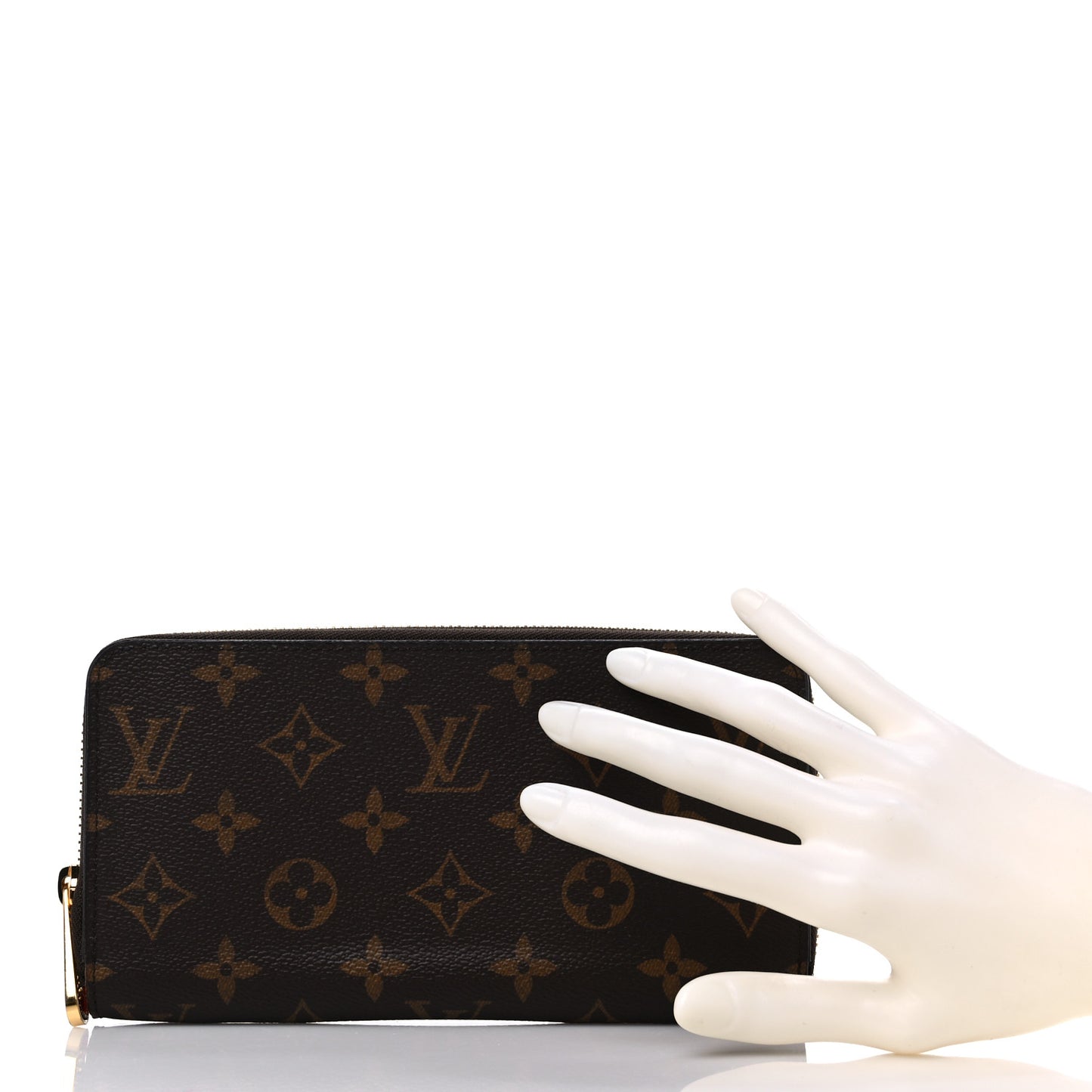 Monogram Zippy Wallet Coquelicot