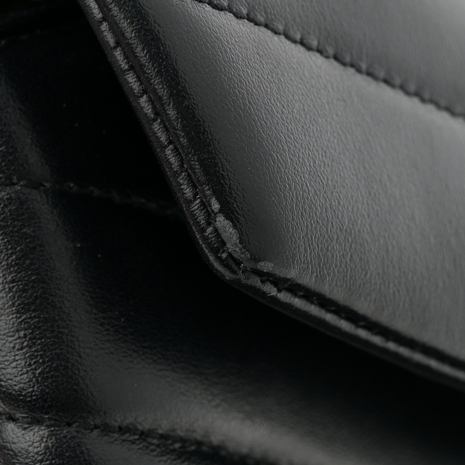 Saint Laurent Calfskin Y Quilted Monogram Medium Loulou Chain Satchel Black 15 of 15