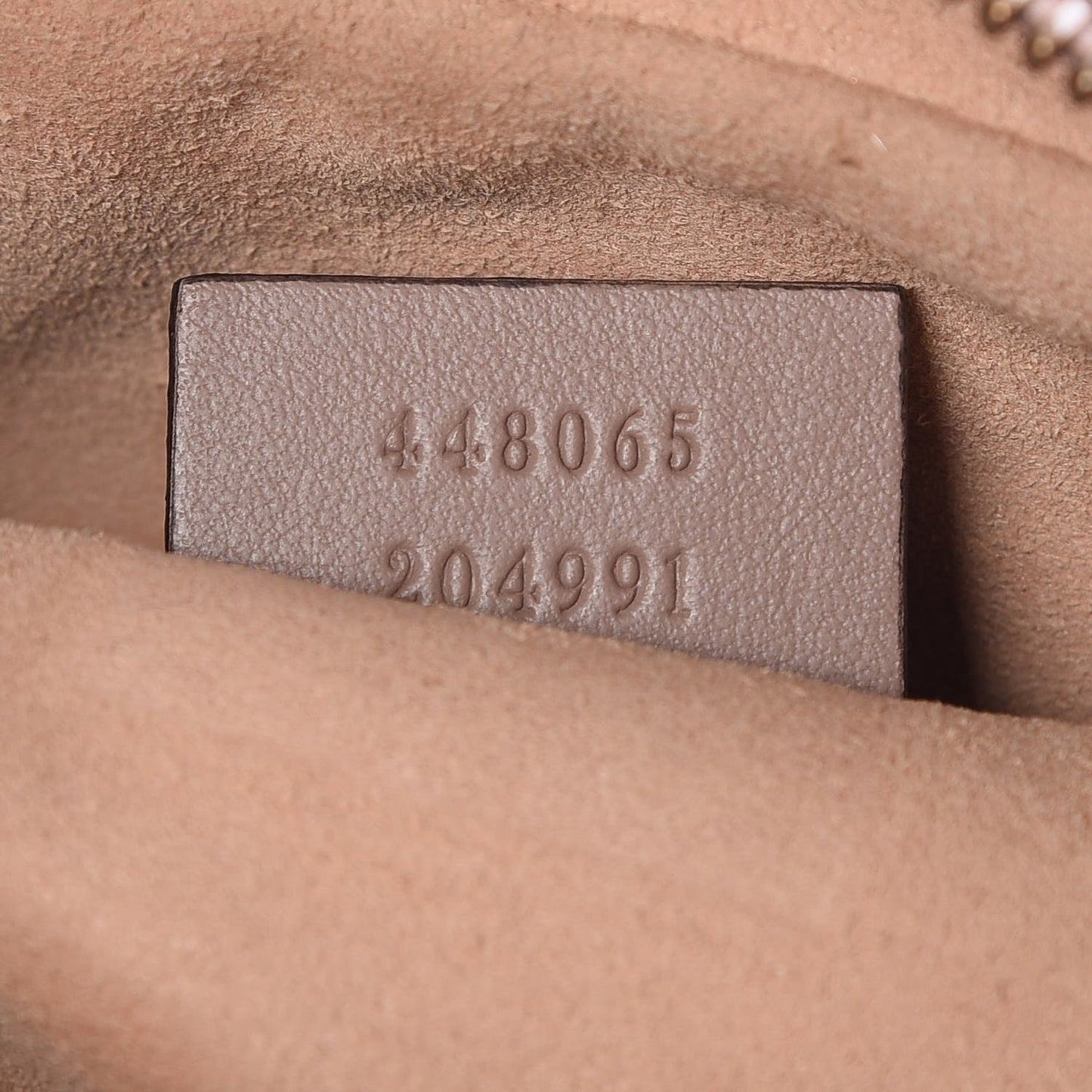 Calfskin Matelasse Mini GG Marmont Chain Shoulder Bag Nude