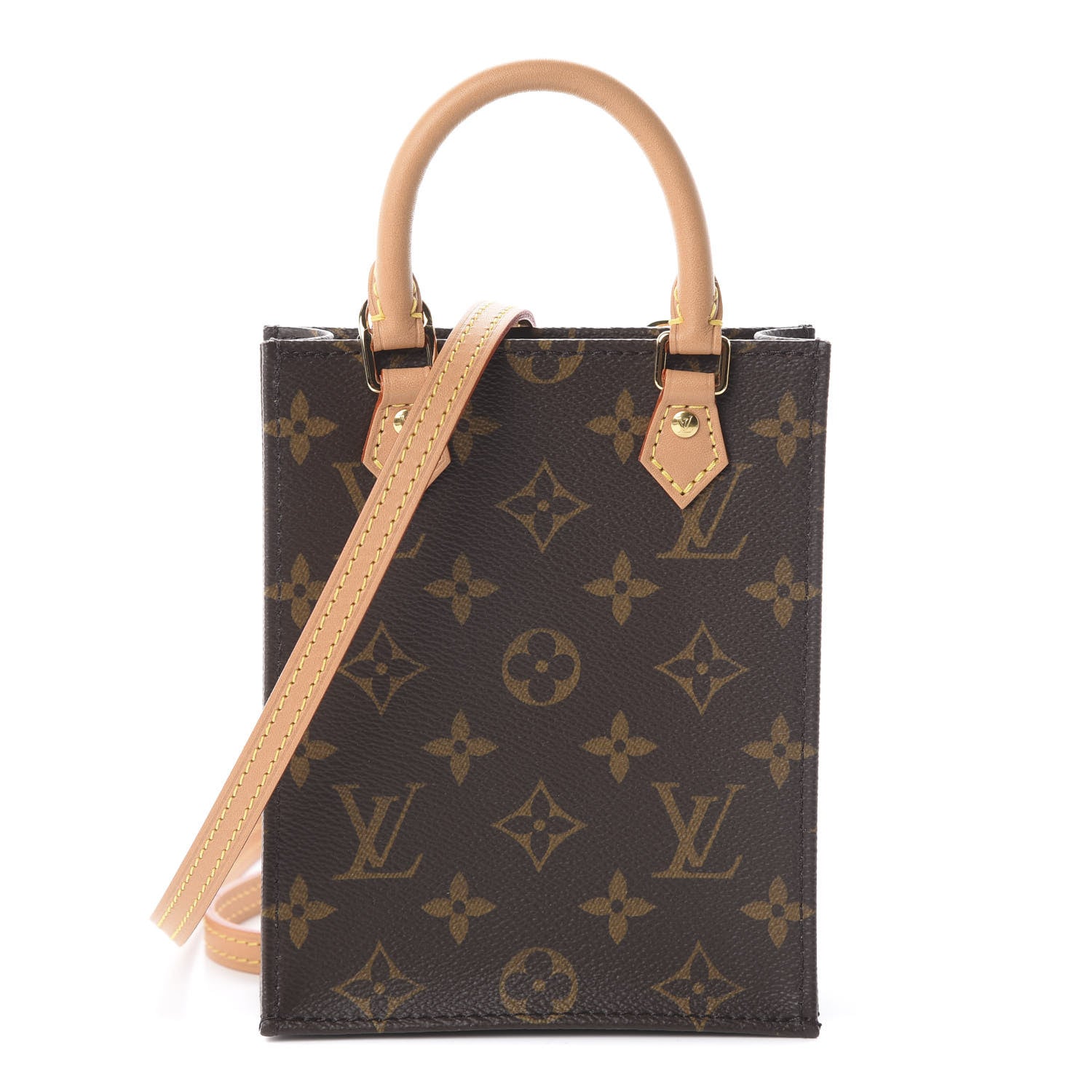 Louis Vuitton Monogram Petit Sac Plat 1 of 8