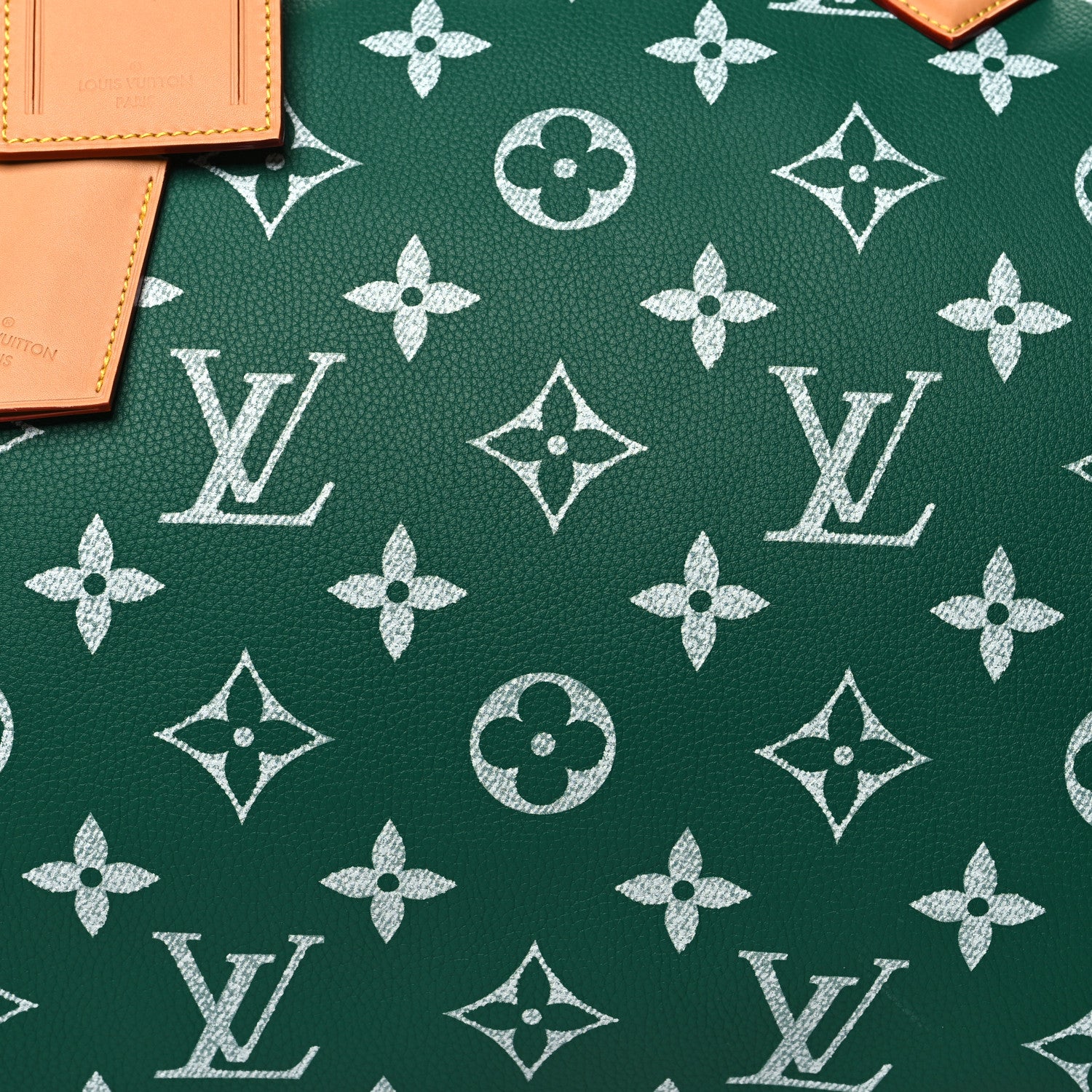 Louis Vuitton Calfskin Monogram Speedy P9 Bandouliere 50 Green 8 of 12